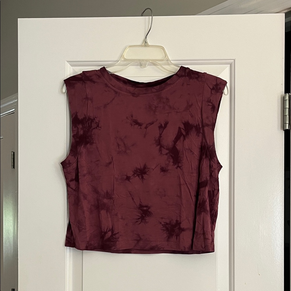 JoyLab Tie Die Active Top